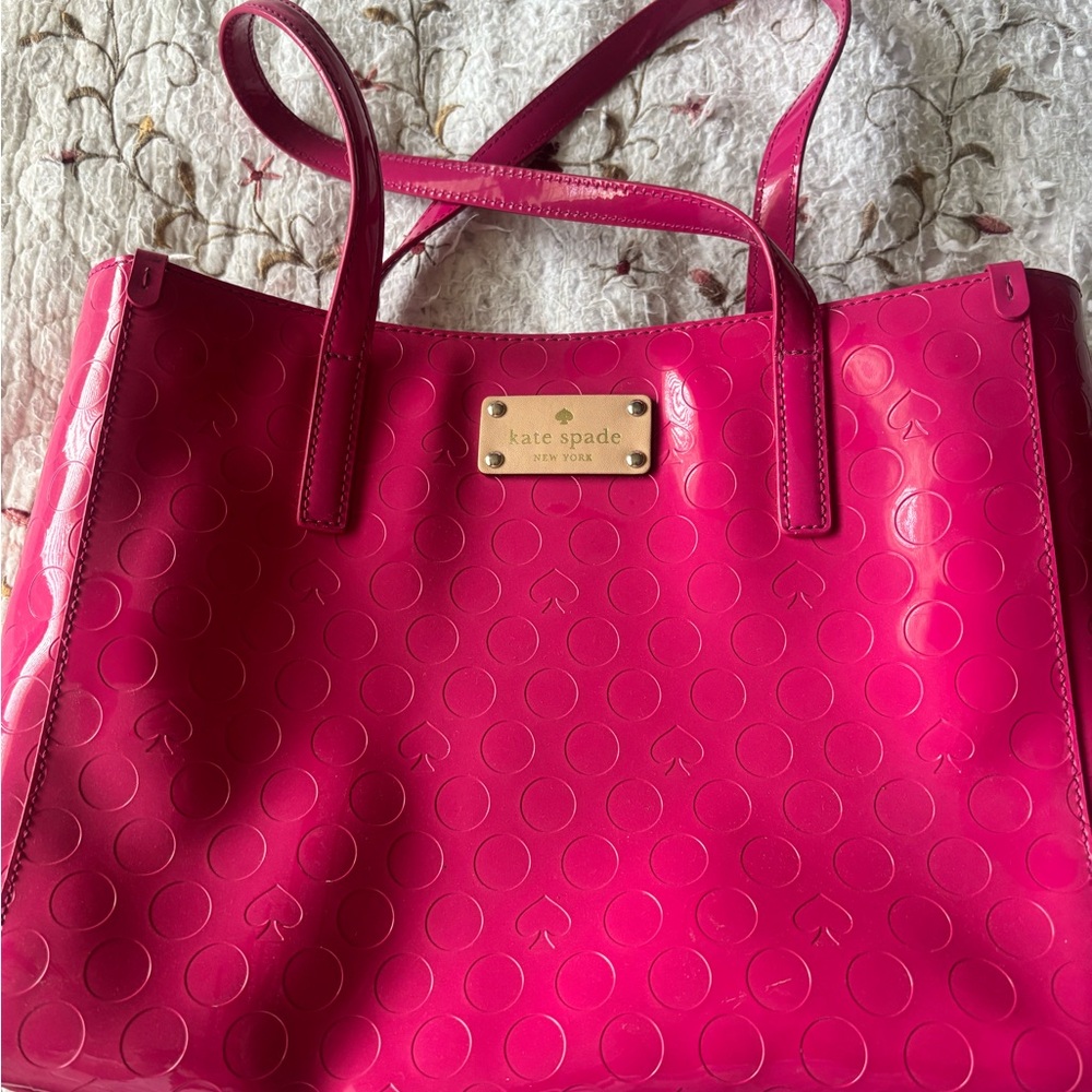 Kate Spade Pink Tote Bag
